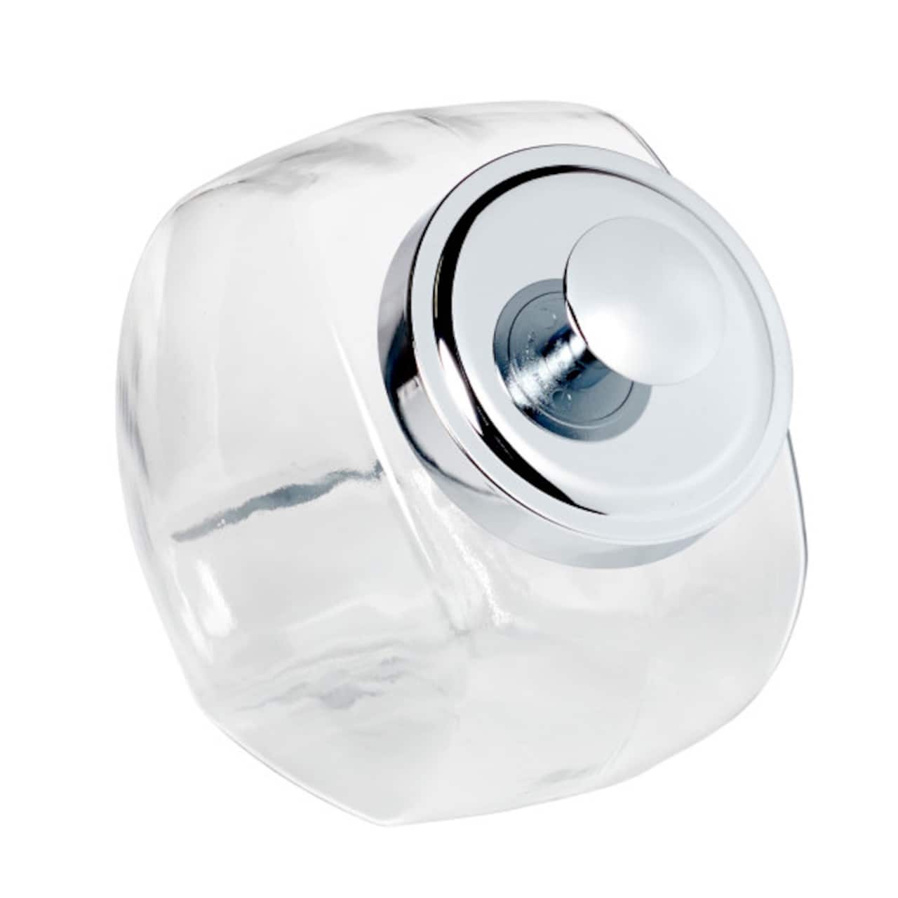 Pot à petits bonbons de 3,8 l avec couvercle chromé de Anchor Hocking